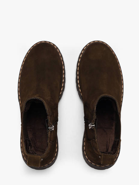 Bottines En Cuir Tamaris Marron women 47 vue secondaire 3