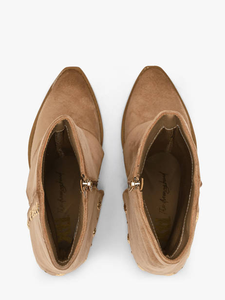 Santiags Xti Beige women 146094 vue secondaire 3