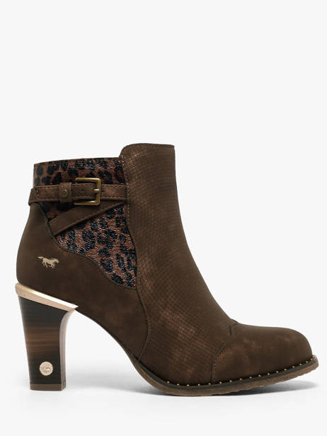 Bottines à Talon Mustang Marron women M0012002