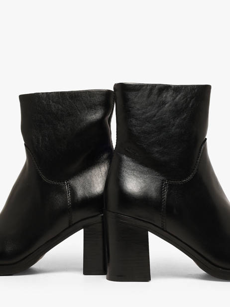 Bottines à Talon En Cuir Mjus Noir women N31204 vue secondaire 2