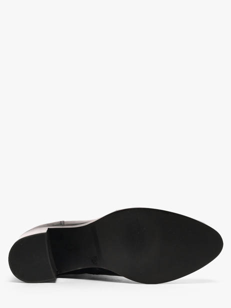 Bottines à Talon En Cuir Mjus Noir women N31204 vue secondaire 4