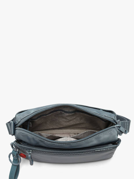 Sac Bandoulière Eye Polyester Recyclé Hedgren Bleu inner city upgrade HIC176 vue secondaire 2
