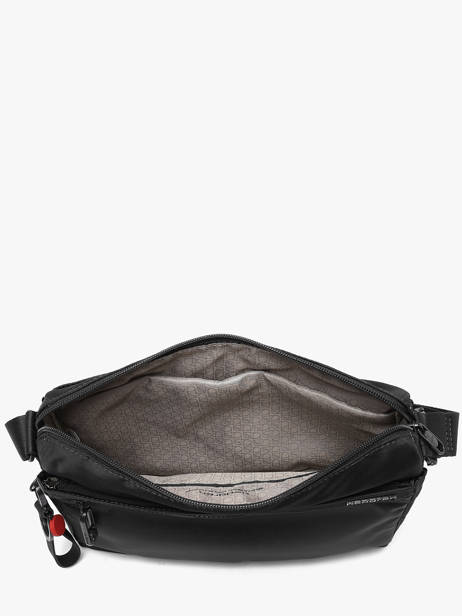 Sac Bandoulière M Eye Polyester Recyclé Hedgren Noir inner city upgrade HIC176M vue secondaire 2