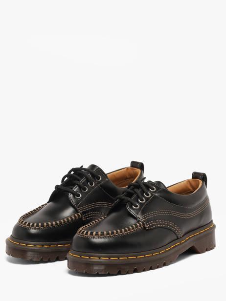 Lowell Shoes In Leather Dr martens Black boy 31816001 other view 1