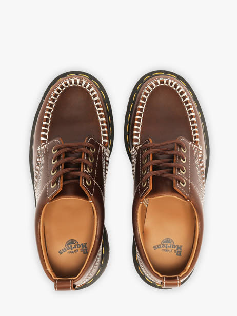 Lowell Shoes In Leather Dr martens Brown boy 31817243 other view 3