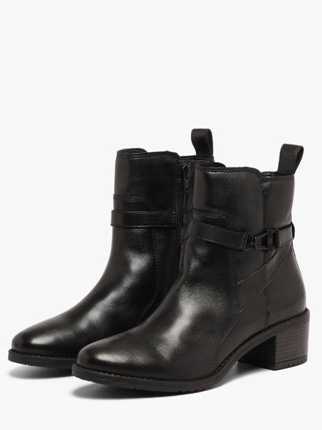 Bottines à Talon En Cuir Tt. bagatt Noir women 683F4000 vue secondaire 1