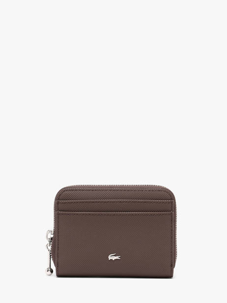 Wallet Lacoste Brown daily city NF4764DZ