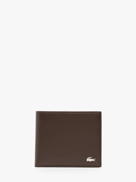 Wallet Fg Leather Lacoste Brown fg NH1112FG