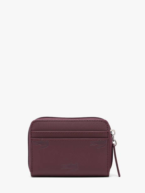 Coin Purse Lacoste Violet l12.12 concept holiday NF5507HN other view 2