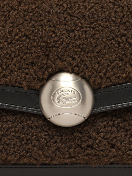 Shoulder Bag Tennis Bliss Lacoste Brown tennis bliss NF5473IO other view 2