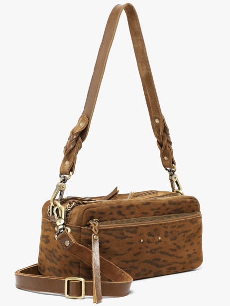 Sac Bandoulière Vintage Mila louise Brown vintage 3920PA1 other view 1