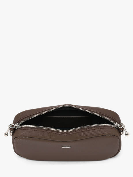 Sac Bandoulière Daily City Lacoste Marron daily city NF4755DZ vue secondaire 2