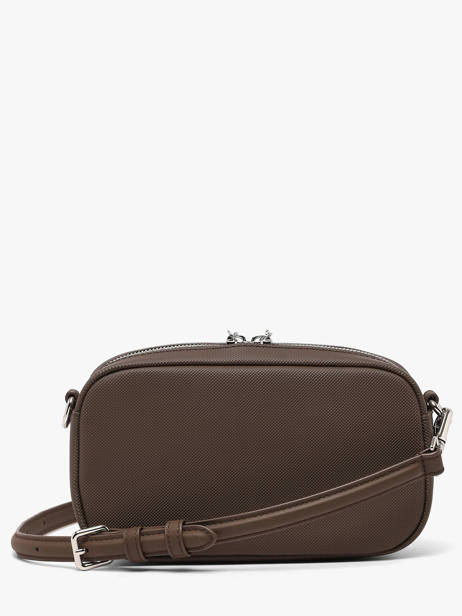 Sac Bandoulière Daily City Lacoste Marron daily city NF4755DZ vue secondaire 3