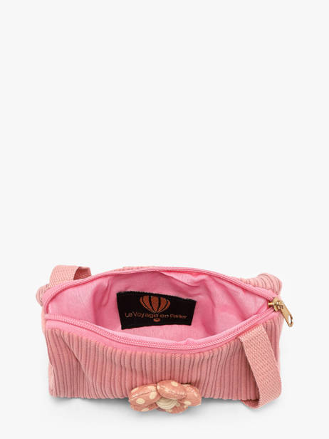 Crossbody Bag Le voyage en panier Pink kids AHP350 other view 2