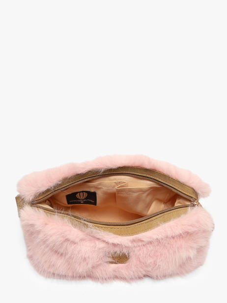 Sac Bandoulière Doudou Polyester Le voyage en panier Rose doudou AHP359 vue secondaire 2
