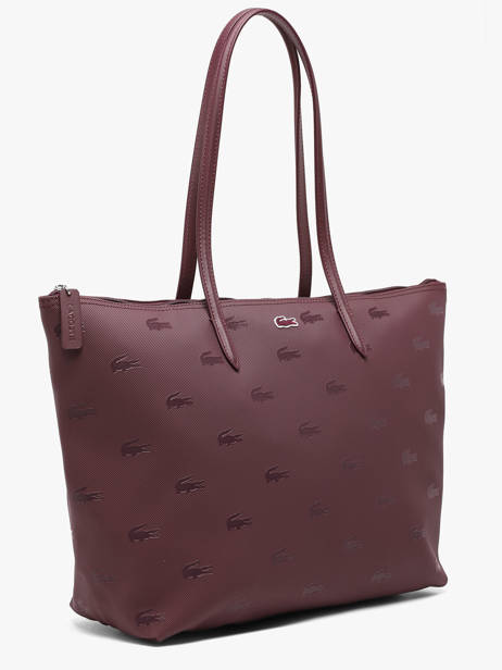 Cabas L12.12 Concept Holiday Lacoste Violet l12.12 concept holiday NF5505HN vue secondaire 1