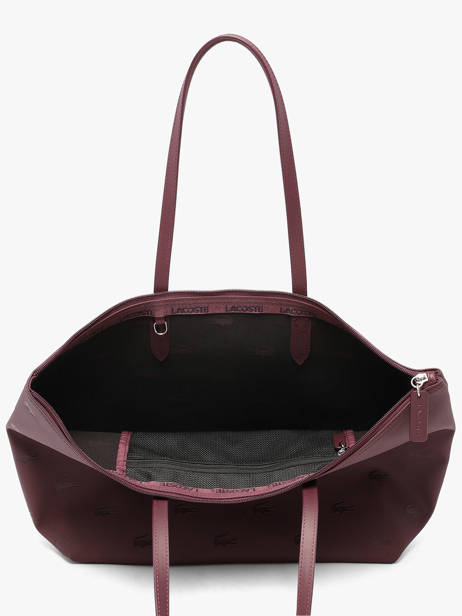 Cabas L12.12 Concept Holiday Lacoste Violet l12.12 concept holiday NF5505HN vue secondaire 2