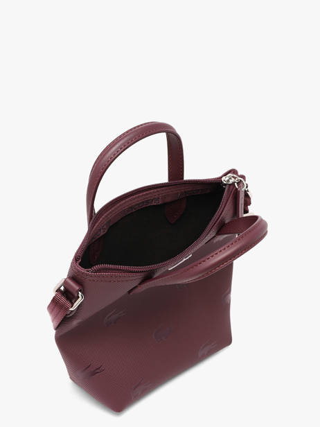Crossbody Bag L12.12 Concept Holiday Lacoste Violet l12.12 concept holiday NF5506HN other view 2