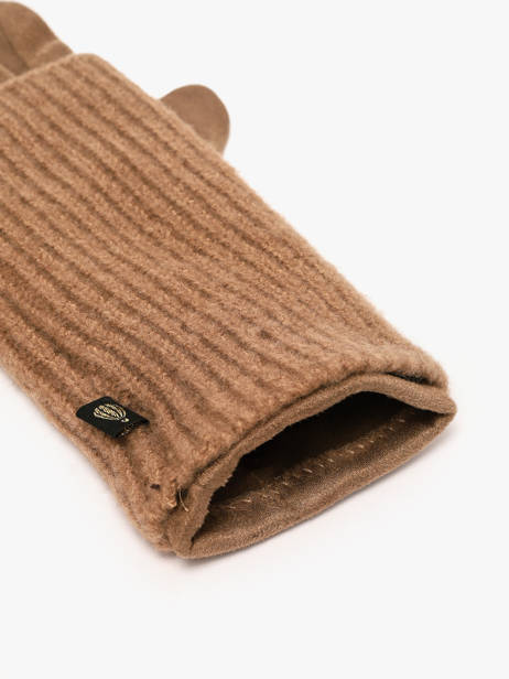 Gloves/arm Warmers Migani Le voyage en panier Beige accessoires AHG002 other view 1