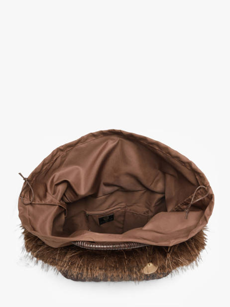 Handbag Doudou Le voyage en panier Brown doudou L other view 2