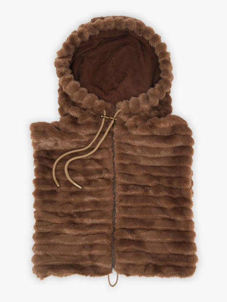 Scarf Le voyage en panier Brown accessoires AHC008