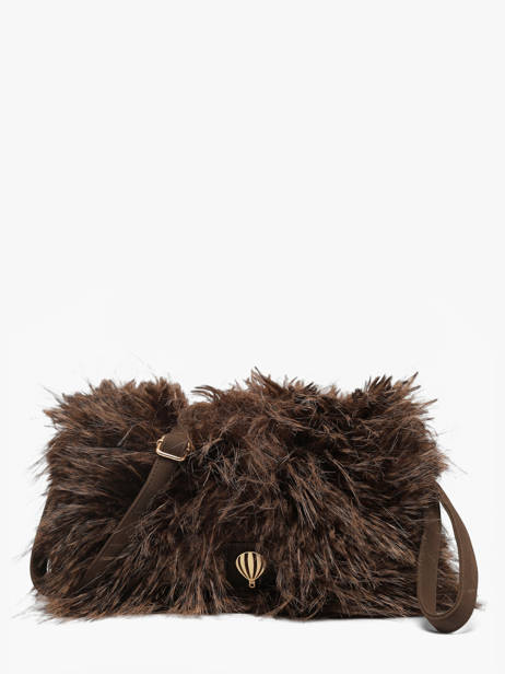 Shoulder Bag Doudou Le voyage en panier Brown doudou AHP319