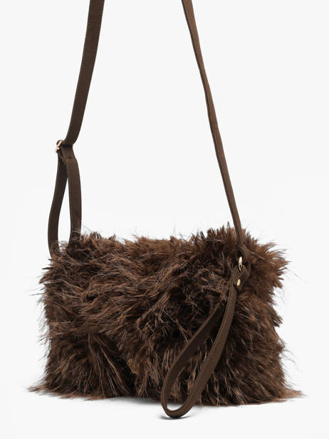 Shoulder Bag Doudou Le voyage en panier Brown doudou AHP319 other view 1