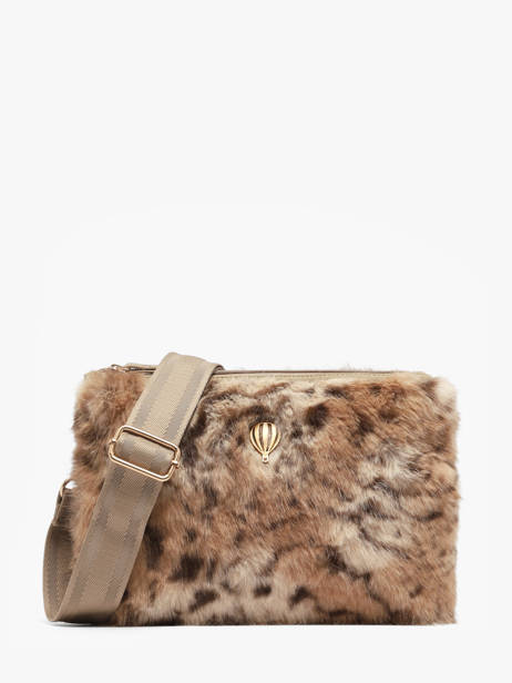 Shoulder Bag Doudou Le voyage en panier Beige doudou AHP314