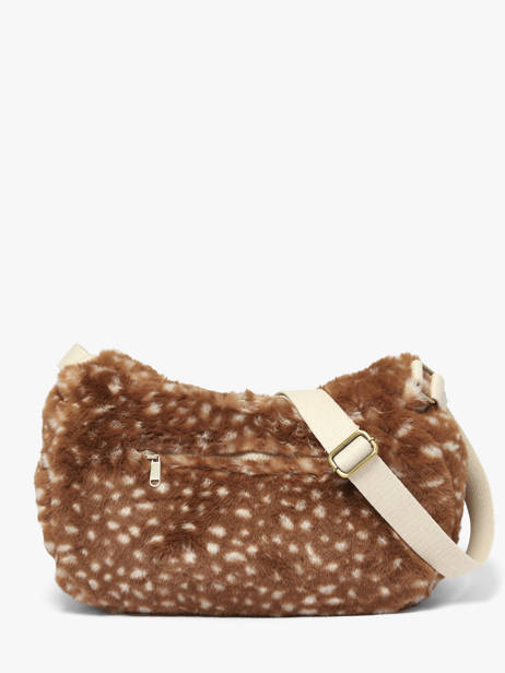 Shoulder Bag Faon Hindbag Brown faon FN other view 4