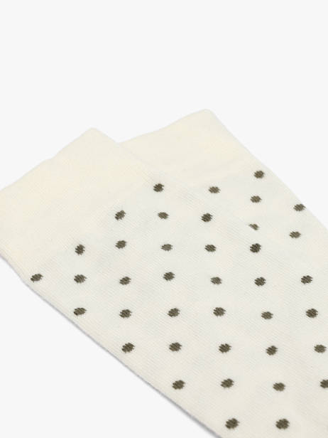 Socks Besocks Beige socks women BEDOTS other view 1
