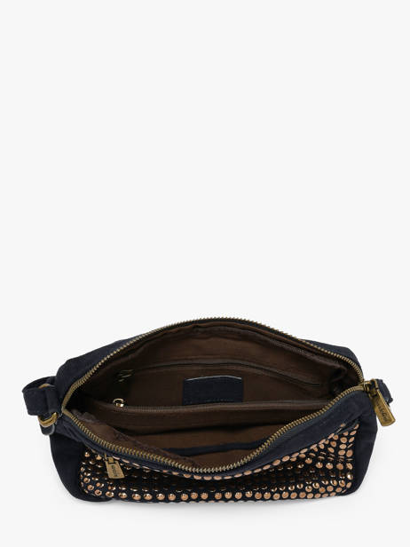Sac Bandoulière Studs Mandoline Bleu studs 6734 vue secondaire 2