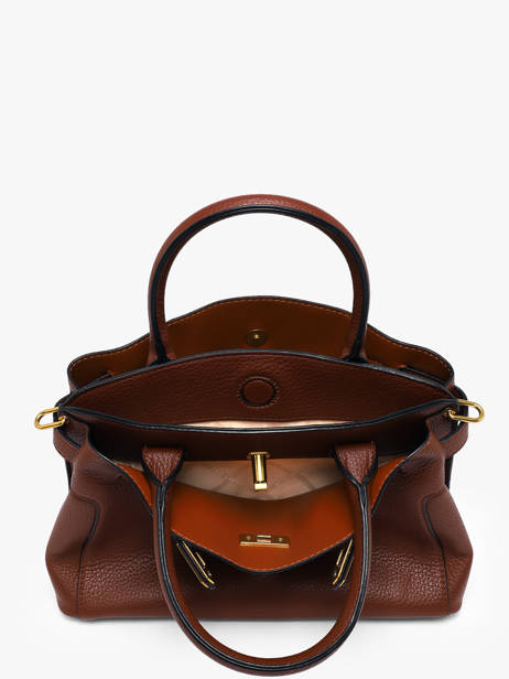 Sac Porté Main Azelie Ii Ted lapidus Marron azelie ii TLXF5652 vue secondaire 2