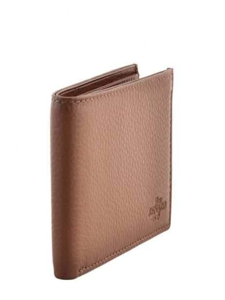 Portefeuille Cuir Yves renard Marron foulonne 2375 vue secondaire 1