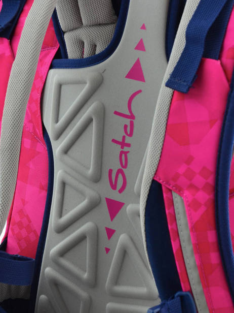 Backpack 1 Compartment Satch Pink pack SAT-SLE other view 2