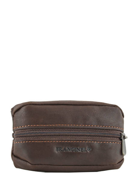 Coin Purse Leather Francinel Brown bilbao 47969