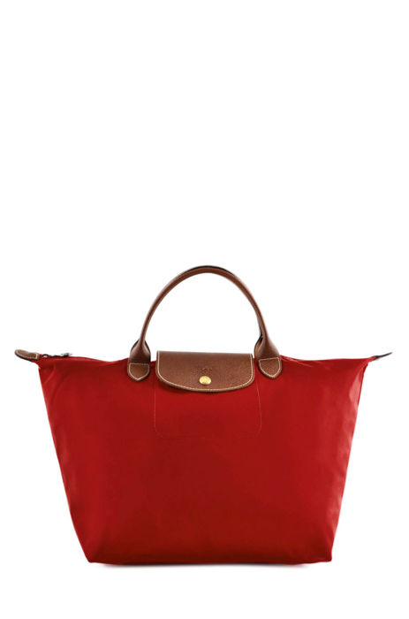 Longchamp Le pliage original Sacs porté main Rouge