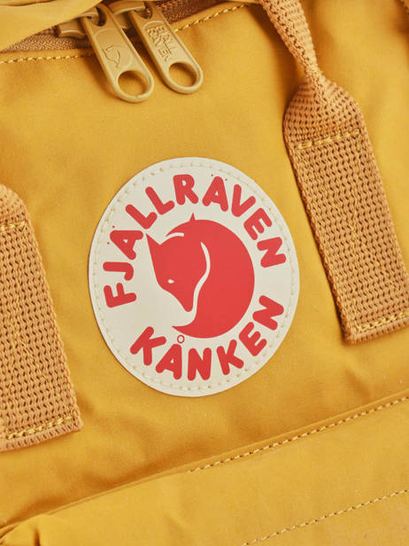 Backpack Kånken 1 Compartment Fjallraven Yellow kanken 23561 other view 1