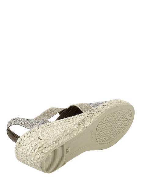 Espadrilles Triton Toni pons Argent women TRITON vue secondaire 5