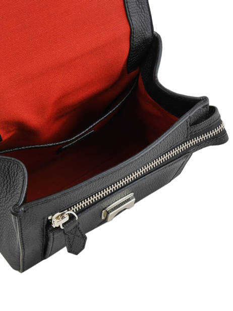 Mini Sac Bandoulière S Ninon Python Lancel Noir ninon A09369 vue secondaire 4