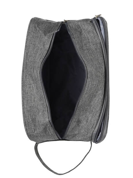 Toiletry Kit Travel Gray snow 12208TT2 other view 1