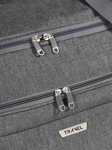 Large Travel Bag On Wheels Snow Travel Gray snow 12208-75 other view 1