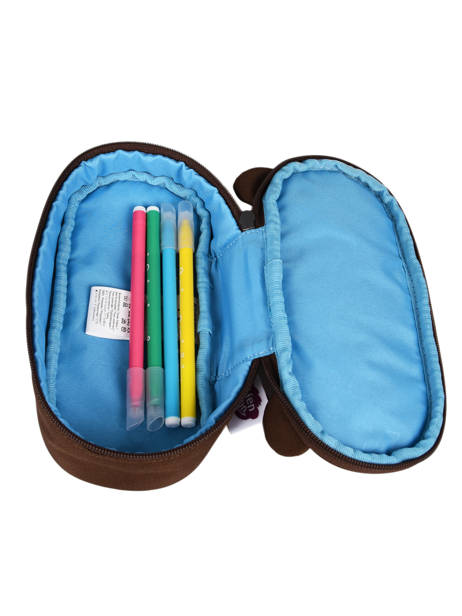 Trousse 1 Compartiment Pencil Case Affenzahn Marron pencil case PEN1 vue secondaire 1