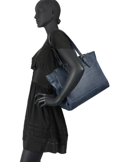 Shoulder Bag A4 Gracieuse Hexagona Blue gracieuse 316137 other view 1