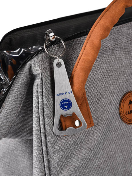 Backpack Cabaia Gray tour du monde APERO other view 3