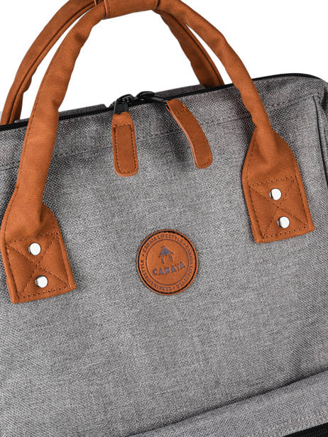 Backpack Cabaia Gray tour du monde APERO other view 2
