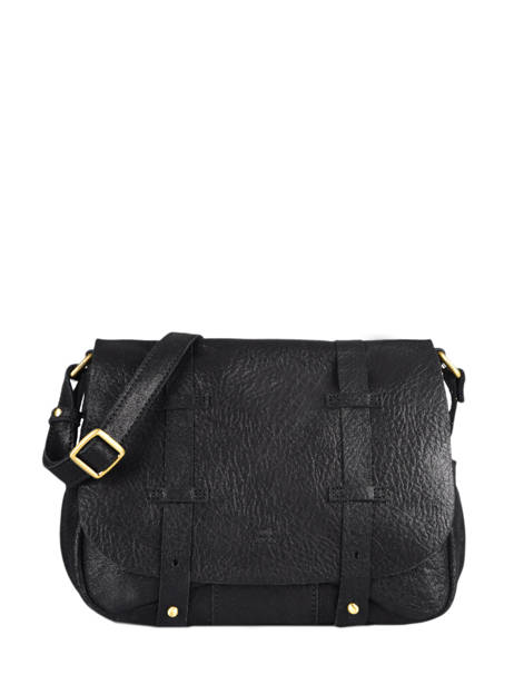 Sac Bess New Glit Cuir Mila louise Noir vintage 3017NG