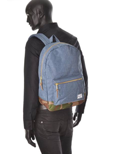 Backpack 1 Compartment + 15'' Pc Herschel Blue classics 10005PBG other view 1