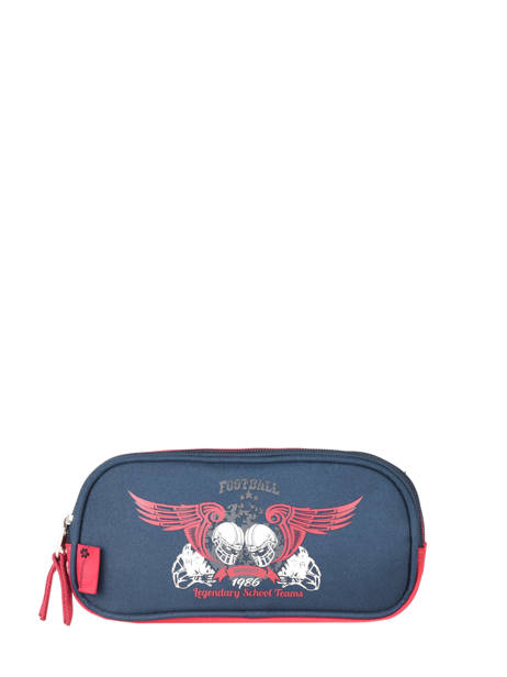 Trousse 2 Compartiments Snowball Bleu legend 75811