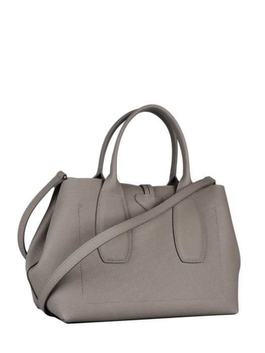 Longchamp Roseau Sacs porté main Gris