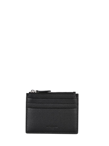 Porte-cartes Zippé Charles Cuir Le tanneur Noir charles TCHA3550